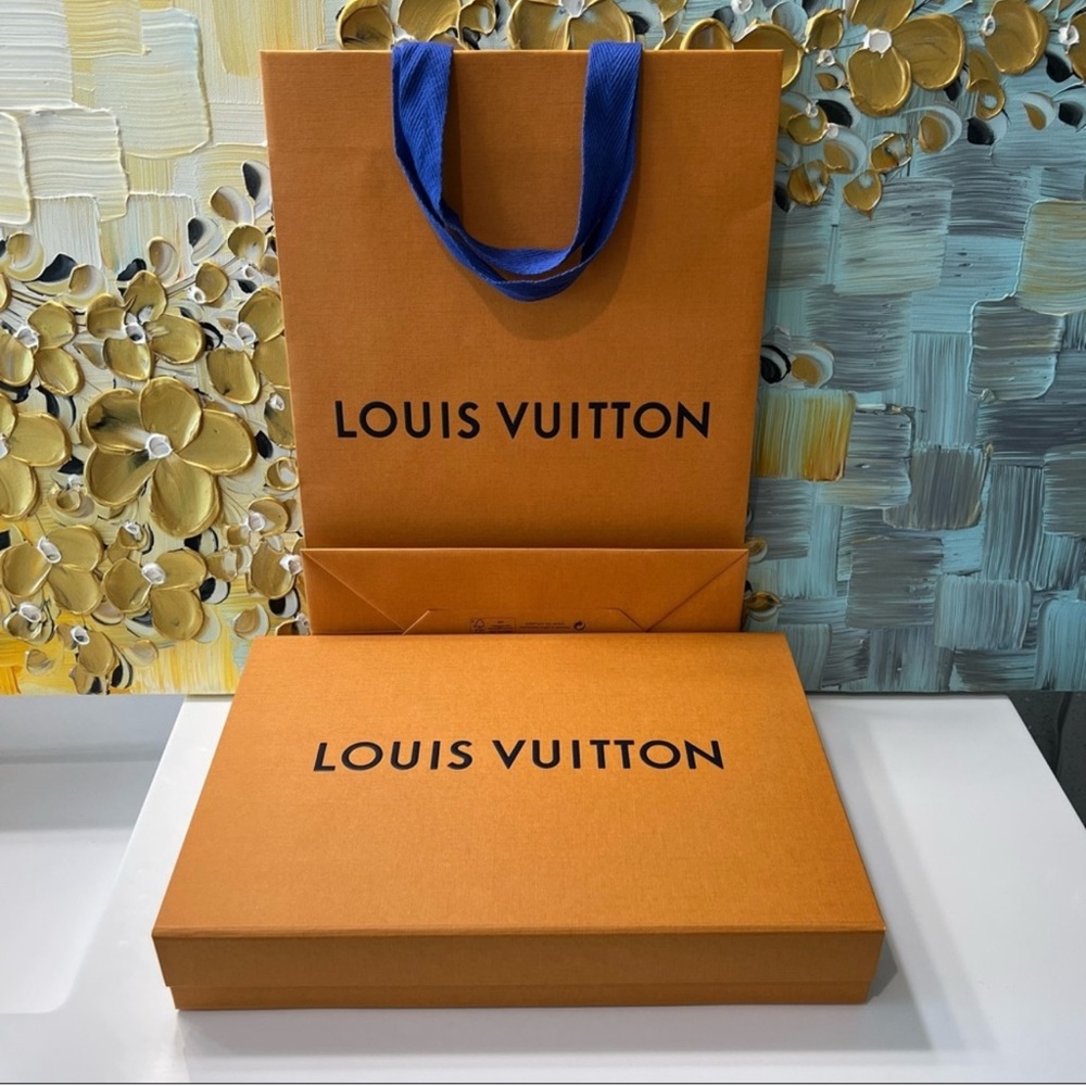 Louis Vuitton Storage Box and Gift Bag Set